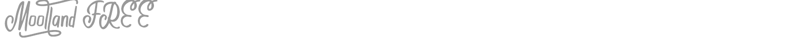 Moolland font preview